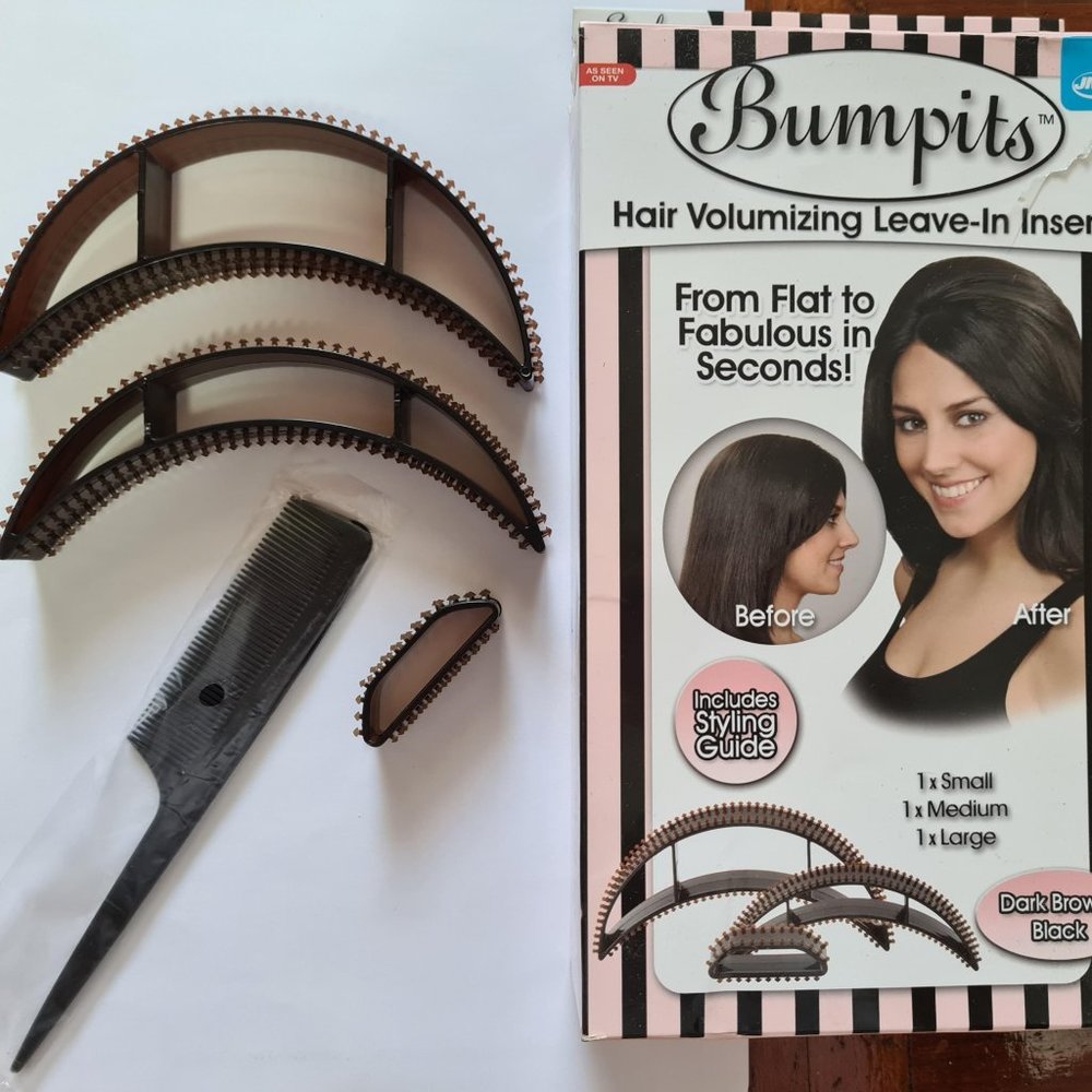 Hair Volumizing Bumpits  3-pc Lot